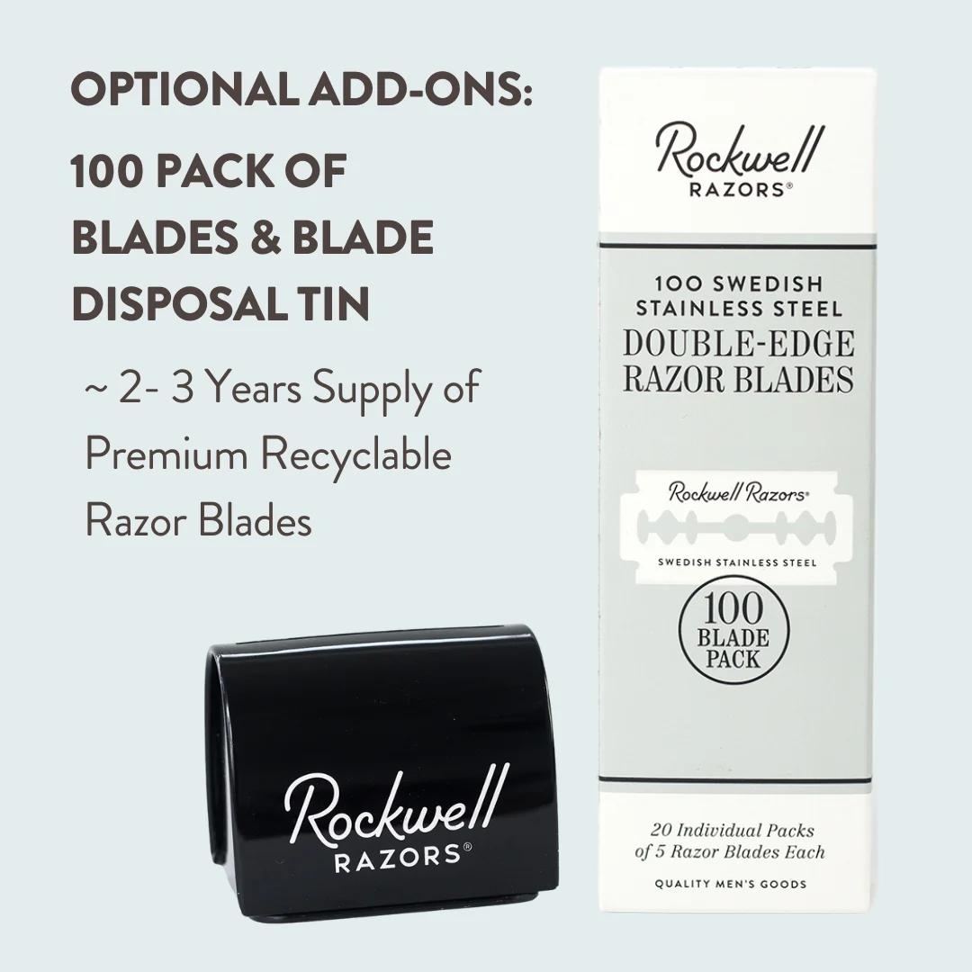 Rockwell 6S Black Stainless Steel Adjustable Razor - Image 7