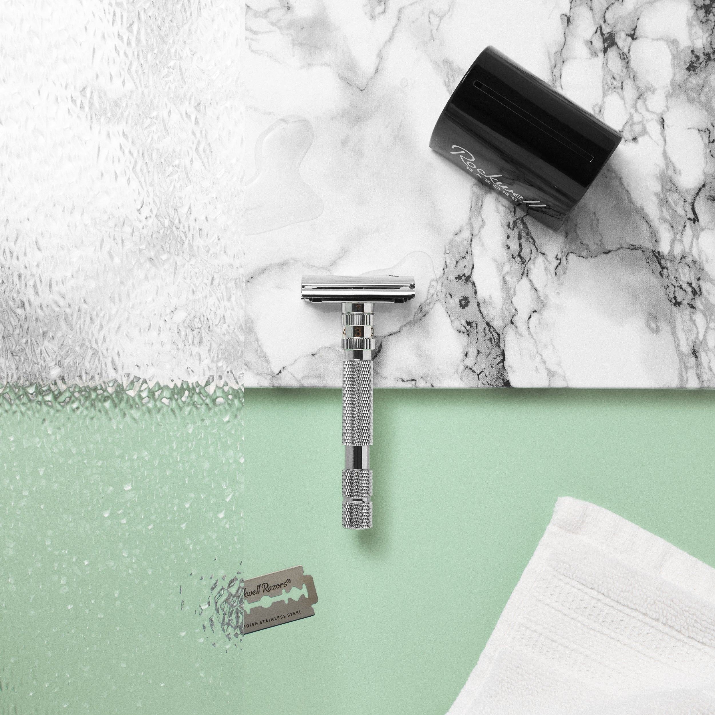 Rockwell T2 Dial Adjustable Chrome Series Safety Razor - Image 15