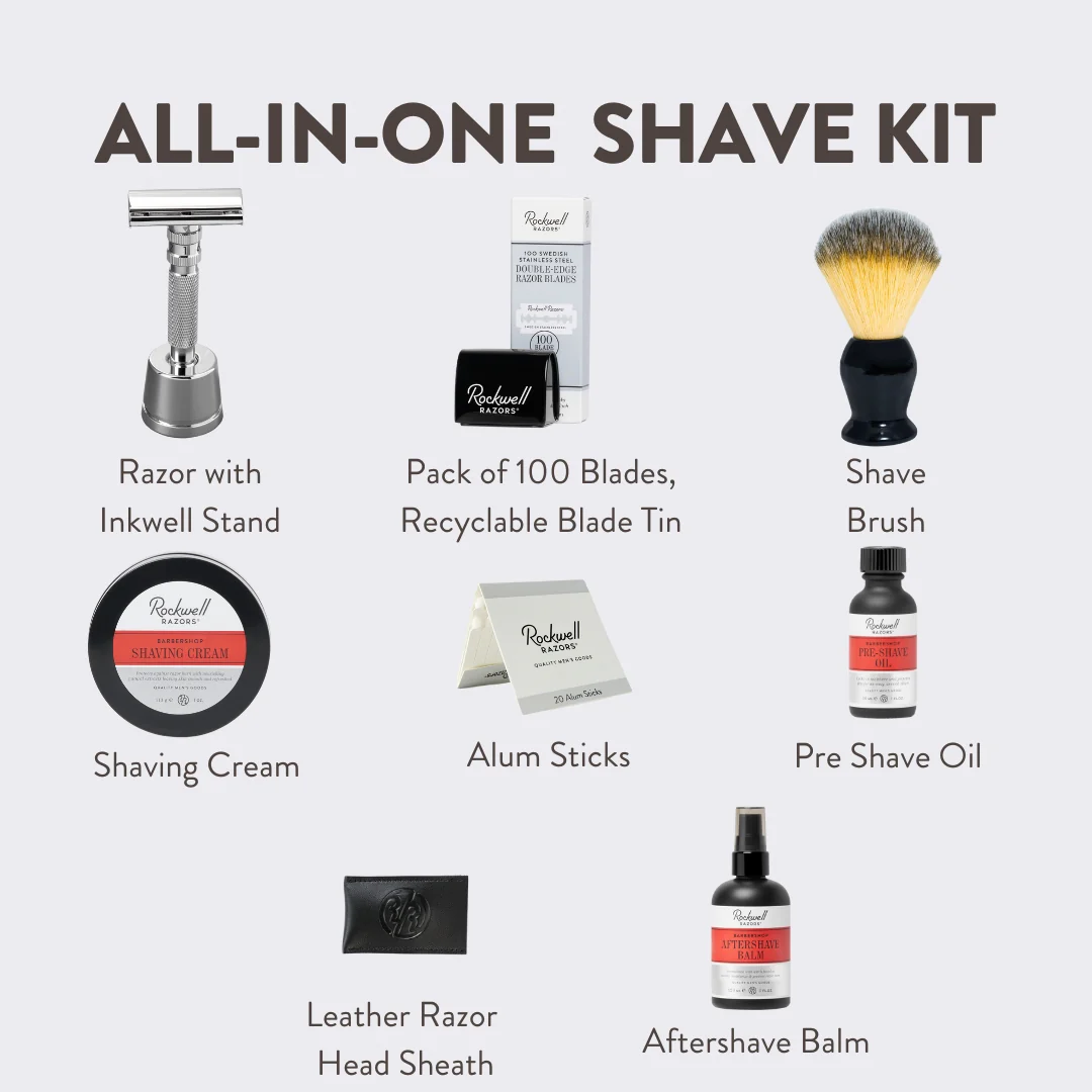 Rockwell T2 Chrome Series All-In-One Shave Kit - Image 3