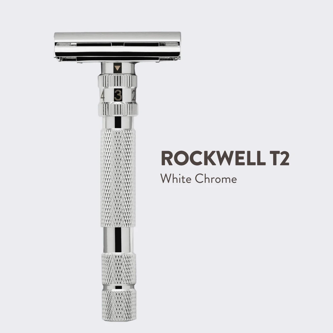 Rockwell T2 Dial Adjustable Chrome Series Safety Razor - Image 3