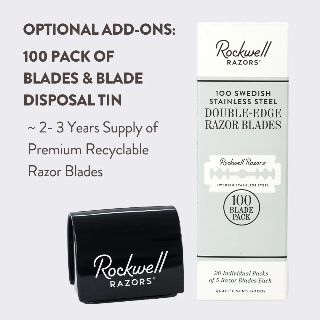 Rockwell T2 Dial Adjustable Chrome Series Safety Razor - Image 8